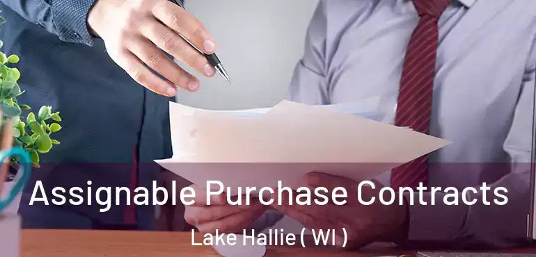  Assignable Purchase Contracts Lake Hallie ( WI )
