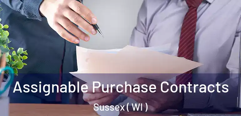  Assignable Purchase Contracts Sussex ( WI )