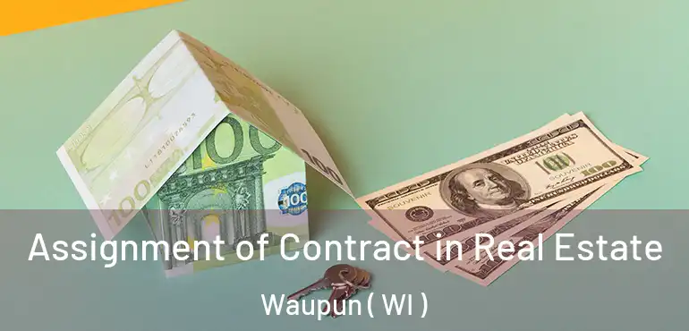  Assignment of Contract in Real Estate Waupun ( WI )