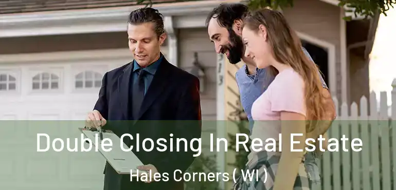  Double Closing In Real Estate Hales Corners ( WI )
