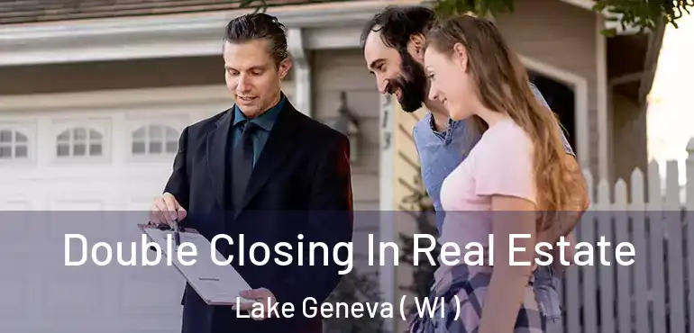  Double Closing In Real Estate Lake Geneva ( WI )