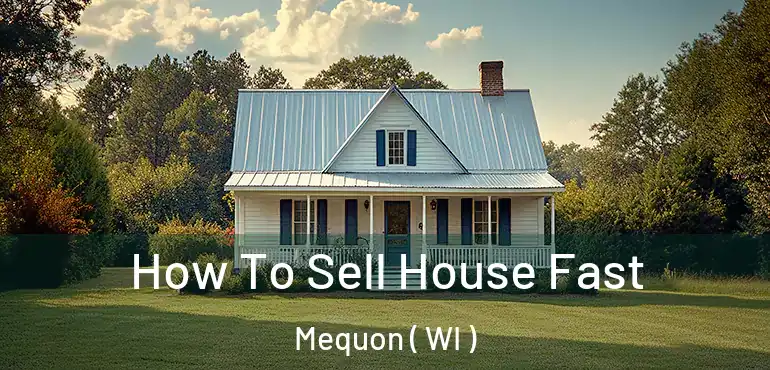  How To Sell House Fast Mequon ( WI )