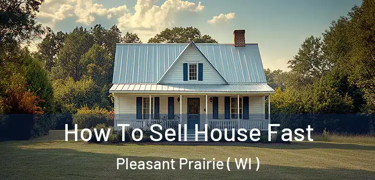  How To Sell House Fast Pleasant Prairie ( WI )
