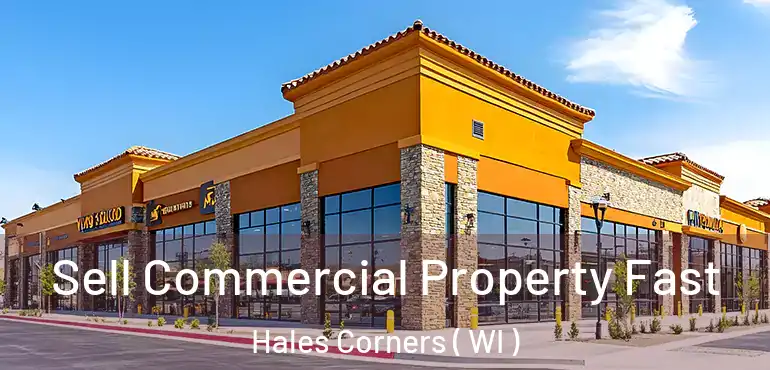  Sell Commercial Property Fast Hales Corners ( WI )