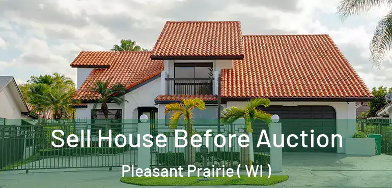  Sell House Before Auction Pleasant Prairie ( WI )