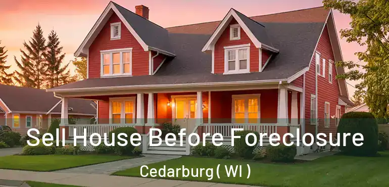  Sell House Before Foreclosure Cedarburg ( WI )