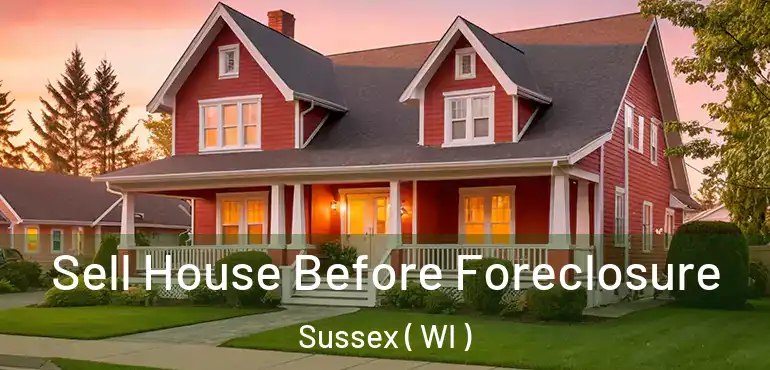  Sell House Before Foreclosure Sussex ( WI )