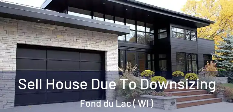  Sell House Due To Downsizing Fond du Lac ( WI )