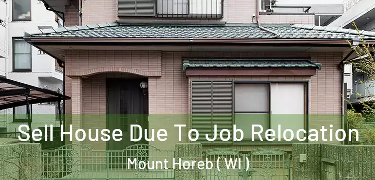  Sell House Due To Job Relocation Mount Horeb ( WI )