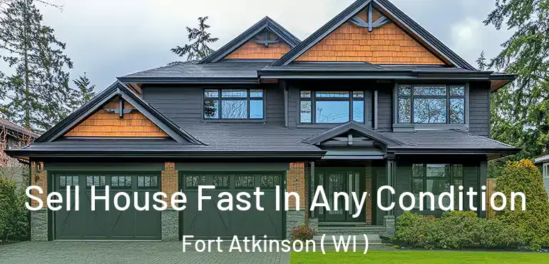  Sell House Fast In Any Condition Fort Atkinson ( WI )