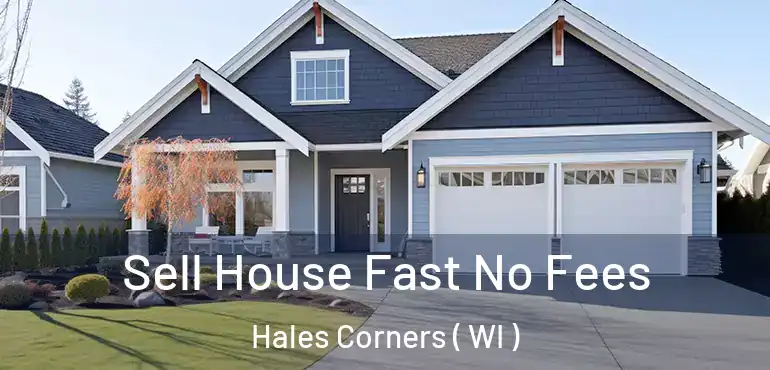  Sell House Fast No Fees Hales Corners ( WI )