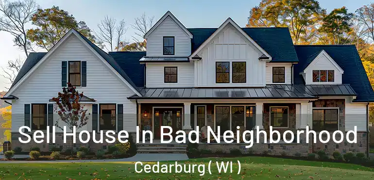  Sell House In Bad Neighborhood Cedarburg ( WI )