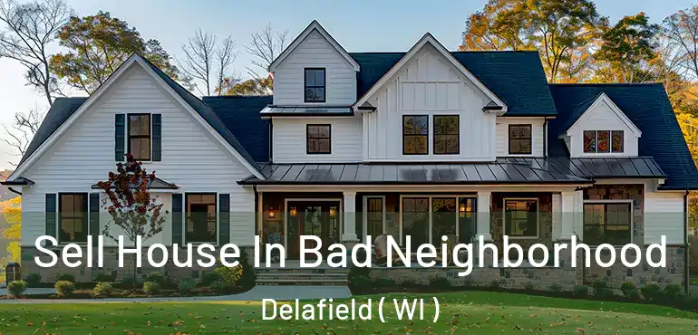  Sell House In Bad Neighborhood Delafield ( WI )
