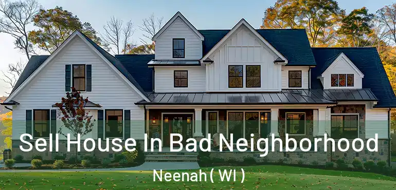  Sell House In Bad Neighborhood Neenah ( WI )