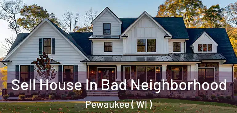  Sell House In Bad Neighborhood Pewaukee ( WI )