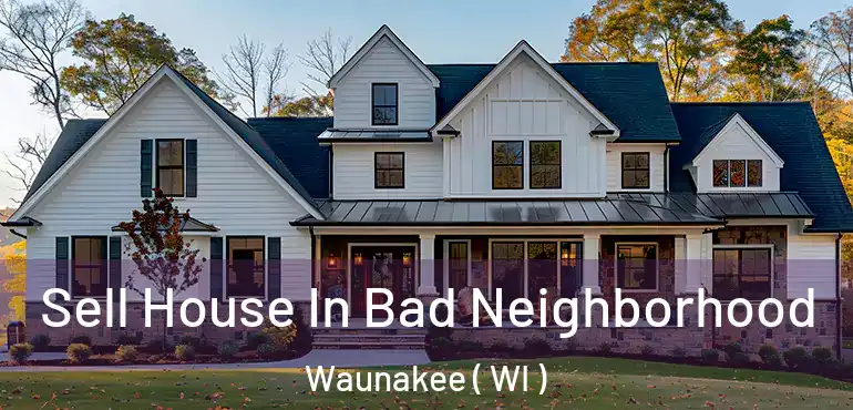  Sell House In Bad Neighborhood Waunakee ( WI )