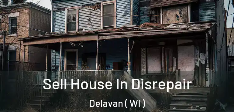  Sell House In Disrepair Delavan ( WI )