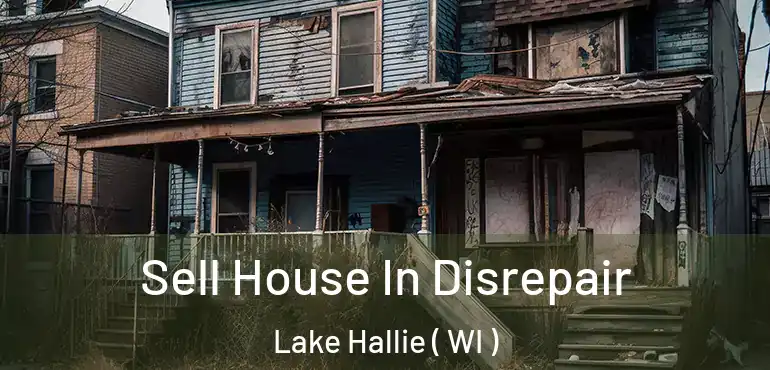  Sell House In Disrepair Lake Hallie ( WI )