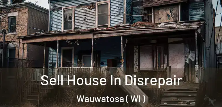  Sell House In Disrepair Wauwatosa ( WI )