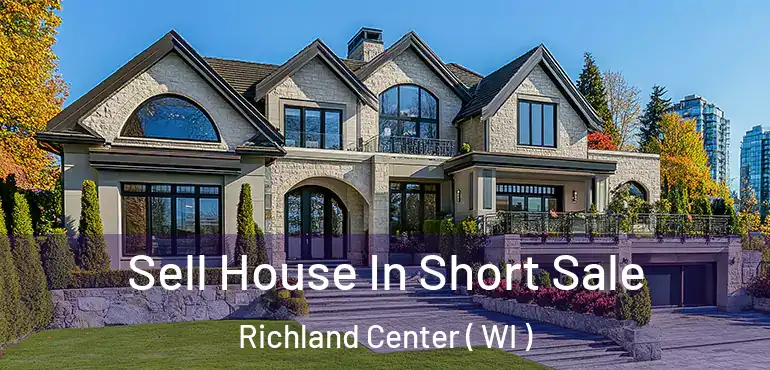  Sell House In Short Sale Richland Center ( WI )