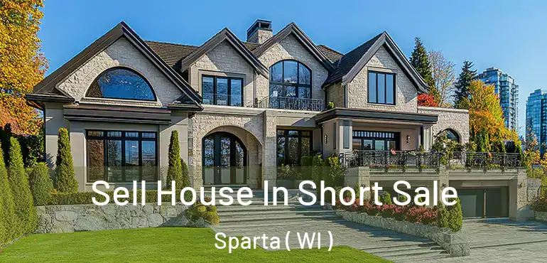  Sell House In Short Sale Sparta ( WI )