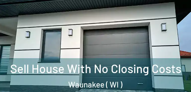  Sell House With No Closing Costs Waunakee ( WI )