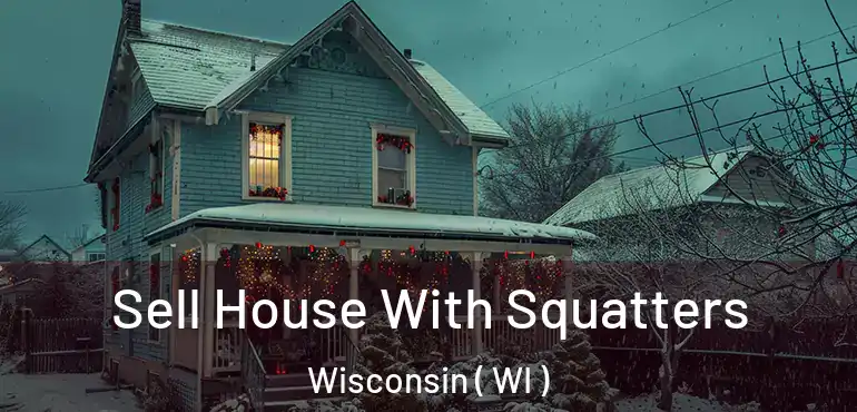  Sell House With Squatters Wisconsin ( WI )