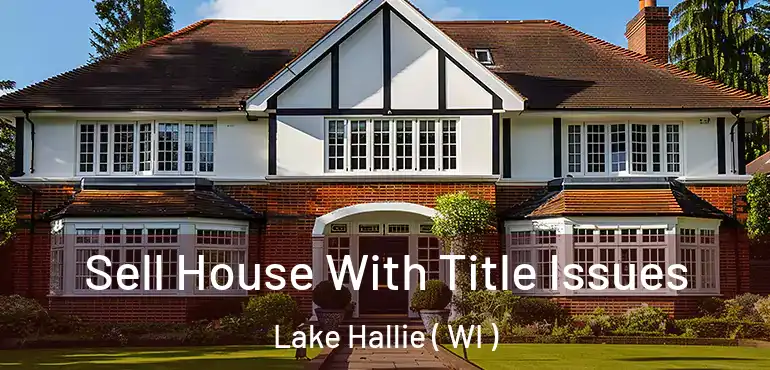  Sell House With Title Issues Lake Hallie ( WI )