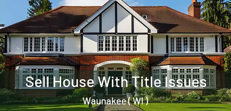  Sell House With Title Issues Waunakee ( WI )