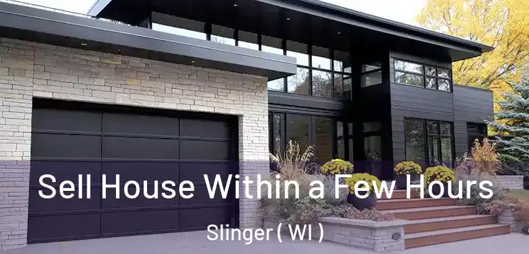  Sell House Within a Few Hours Slinger ( WI )