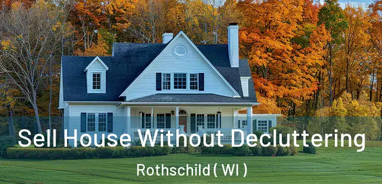  Sell House Without Decluttering Rothschild ( WI )
