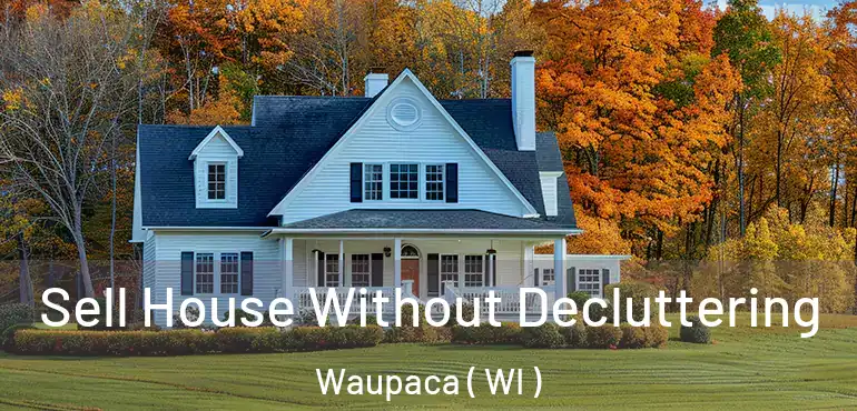  Sell House Without Decluttering Waupaca ( WI )