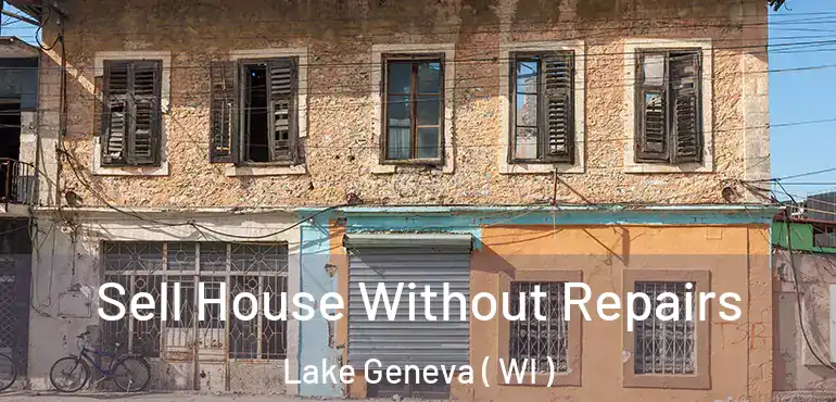  Sell House Without Repairs Lake Geneva ( WI )