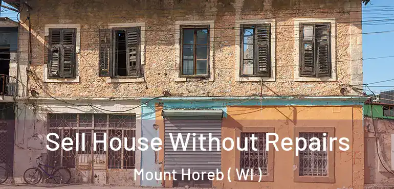  Sell House Without Repairs Mount Horeb ( WI )