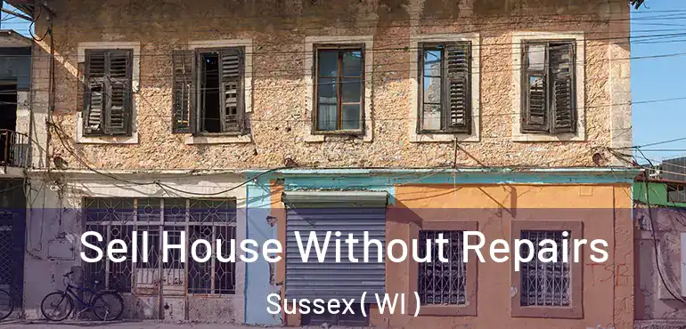  Sell House Without Repairs Sussex ( WI )