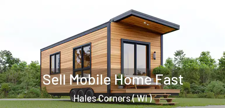  Sell Mobile Home Fast Hales Corners ( WI )