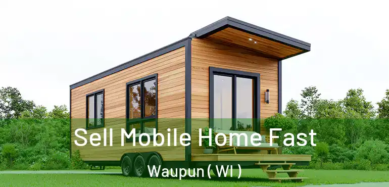  Sell Mobile Home Fast Waupun ( WI )