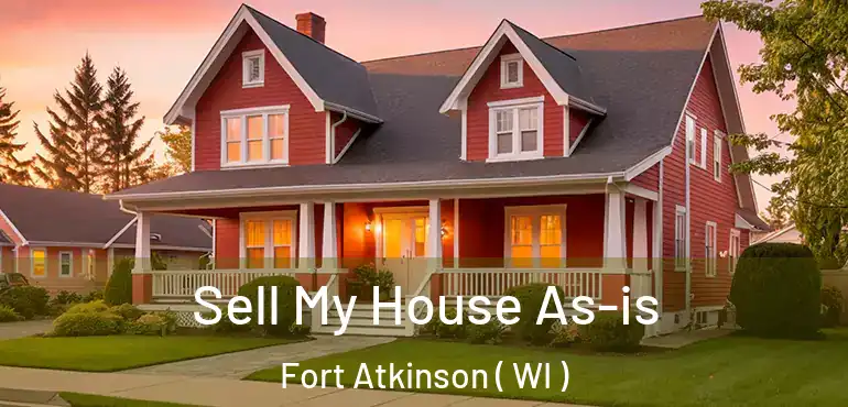  Sell My House As-is Fort Atkinson ( WI )