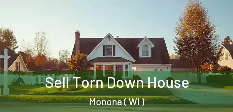  Sell Torn Down House Monona ( WI )