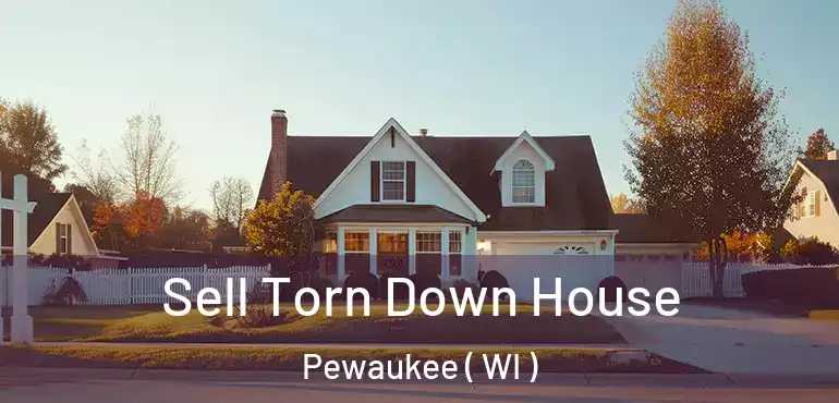  Sell Torn Down House Pewaukee ( WI )