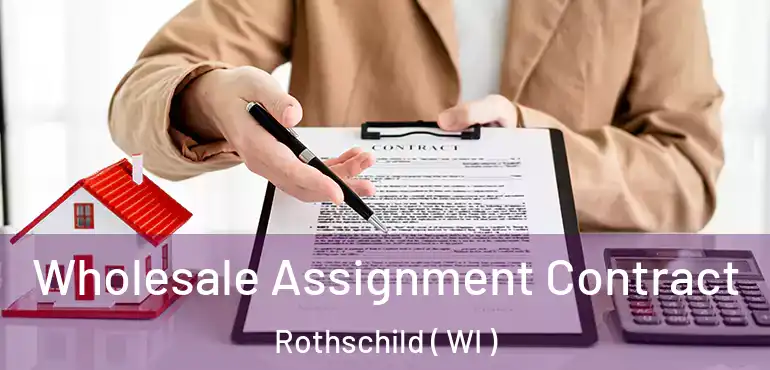  Wholesale Assignment Contract Rothschild ( WI )