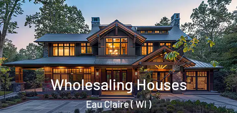  Wholesaling Houses Eau Claire ( WI )