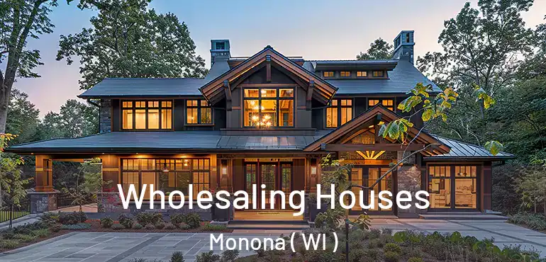  Wholesaling Houses Monona ( WI )