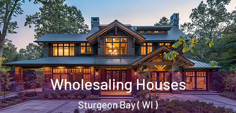  Wholesaling Houses Sturgeon Bay ( WI )