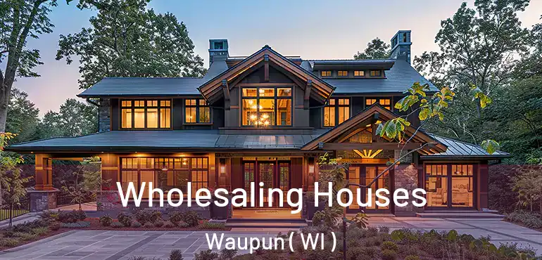 Wholesaling Houses Waupun ( WI )