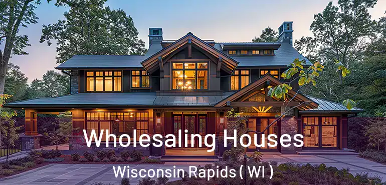  Wholesaling Houses Wisconsin Rapids ( WI )